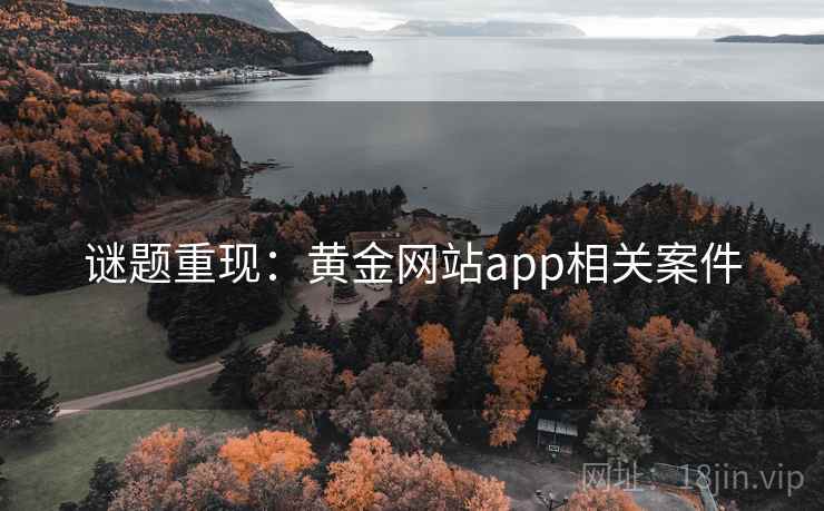 谜题重现:黄金网站app相关案件